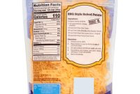 Cheese cheddar info label nutritional nutrition labels