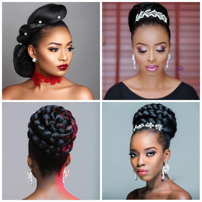 Hairstyles african braided hair updo black american bun women braid braids cornrows woman cornrow faces buns round short bangs styles