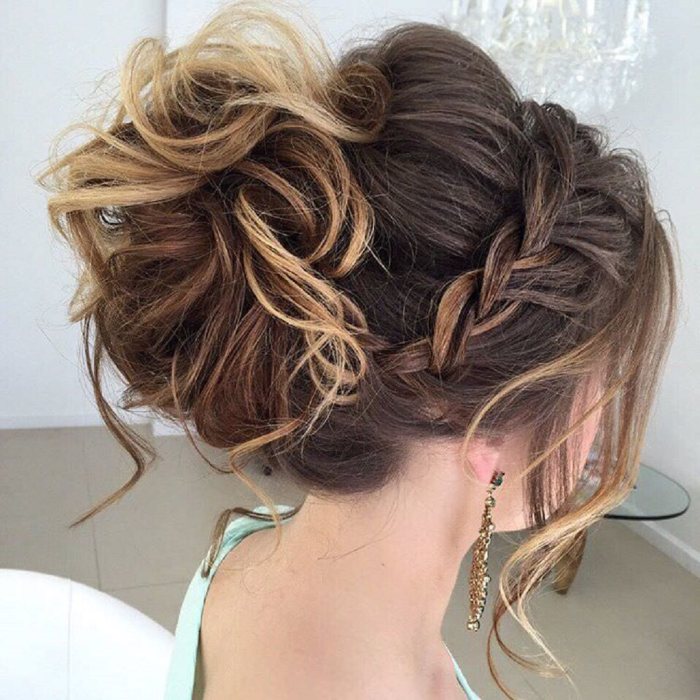 Updo hairstyles for long hair