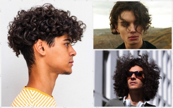 Curly hairstyles for men long hair