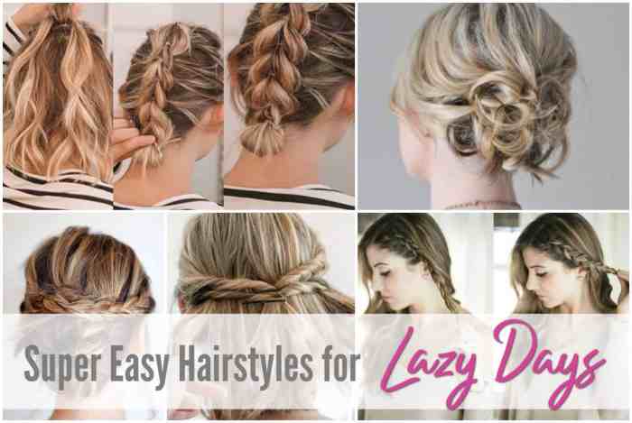 Easy hairstyles for medium hair