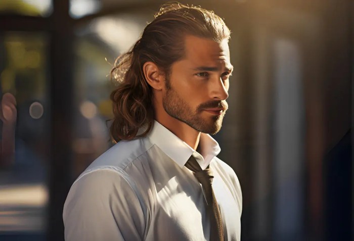 Great hairstyles for men with long hair