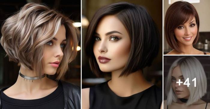 Bob hairstyle for short hair