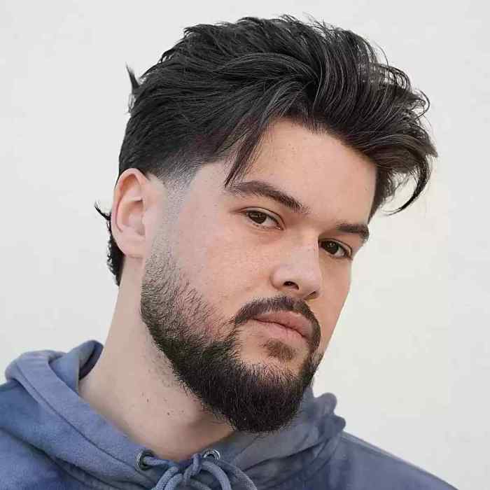 Hairstyles for men with thick hair