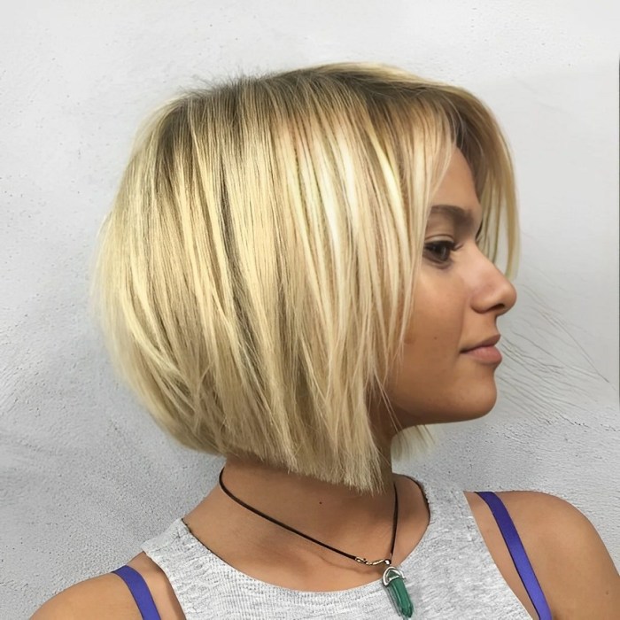 Short hairstyles fine hair