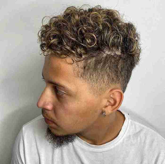 Hairstyles for curly hair men]