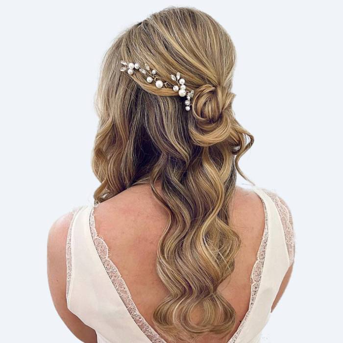 Hair down prom hairstyles