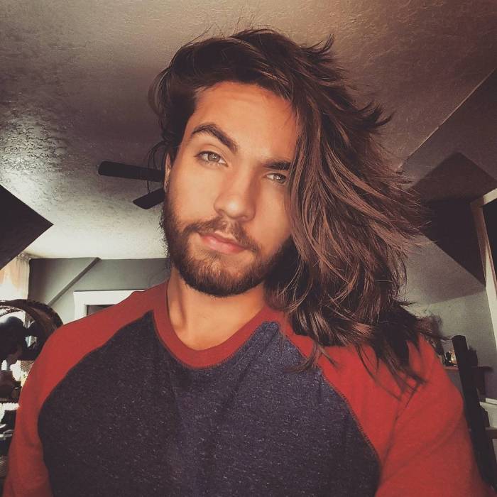 Cool hairstyles for men with long hair