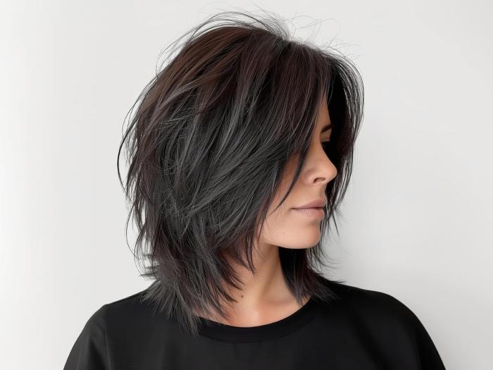 Layered hairstyles short hair