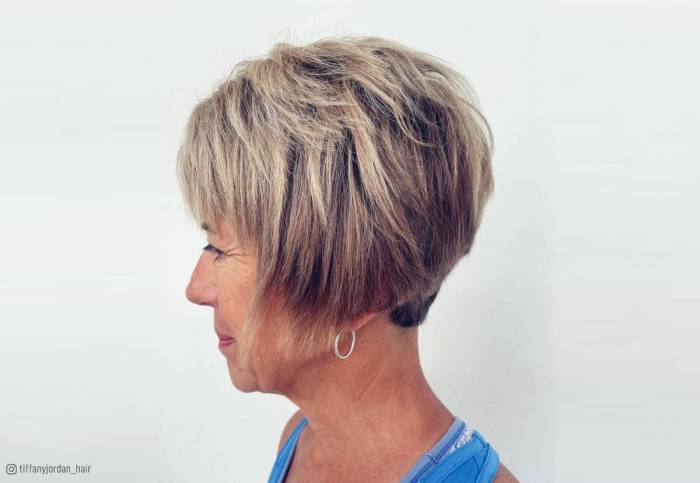 Short hair with bangs hairstyles