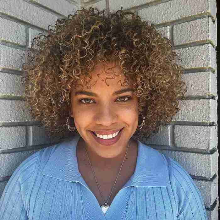 Curly hair short hairstyles