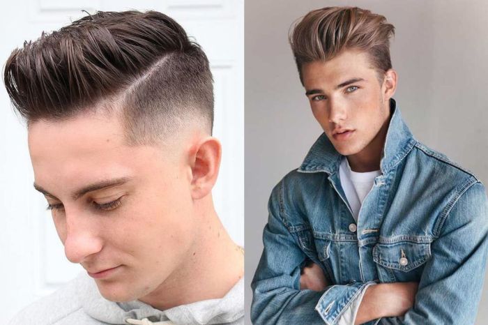 Hairstyles for straight hair men